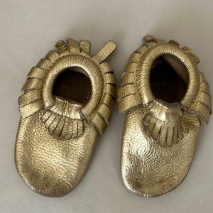 Freshly Picked Gold Moccasins